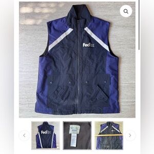 FedEx Men's Vest NWT/Sealed Size Medium